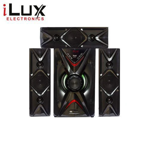 Ilux Mini Chaine 3 Baffes 1 Woofer 3.1 - LX-311 - USB - Bluetooth Ilux Mini Chaine 3 Baffes 1 Woofer 3.1 - LX-311 - USB - Bluetooth